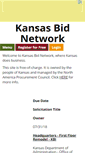 Mobile Screenshot of kansasbids.com