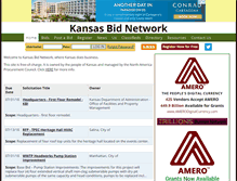 Tablet Screenshot of kansasbids.com